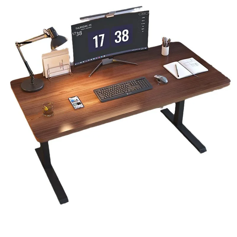 

Solid wood, computer desk, liftable, thickened, reinforced, student, household, writing