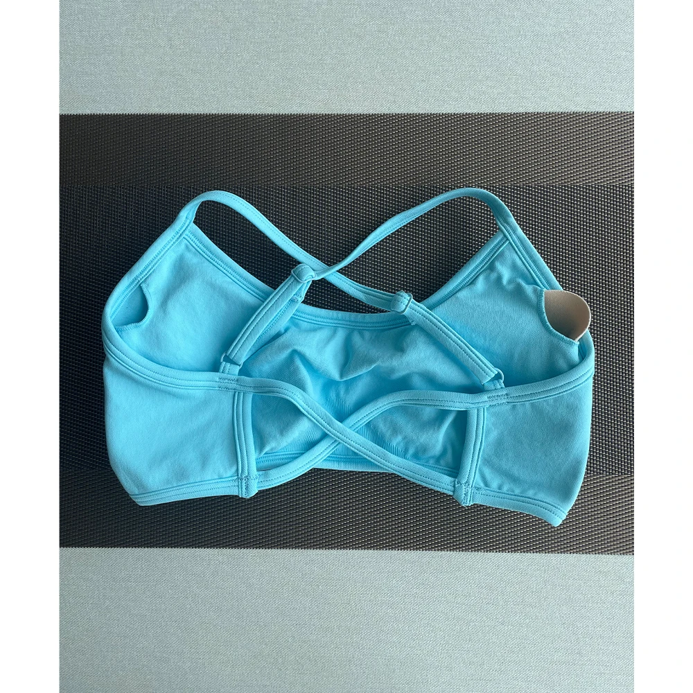 Sports Bra Seamless Spandex Woman Fitness Elastic Breathable Breast Enhancement Leisure Sports Underwear image 3