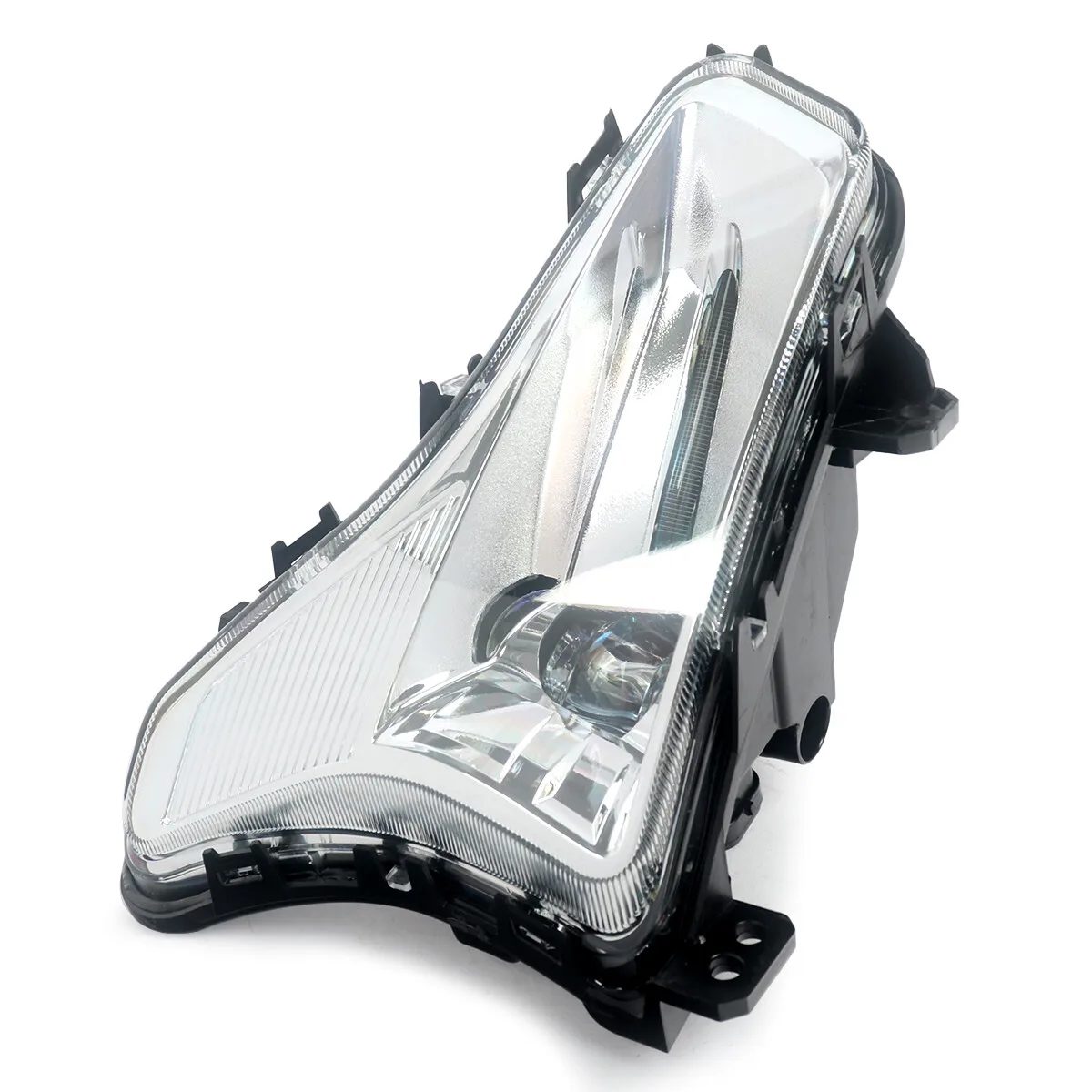 For Ford Fusion Right Passenger Side Fog Light 2019 2020 2021 Titanium Hybrid Sedan 4-Door Clear LED Fog Light KS73-15A254-CB view 2