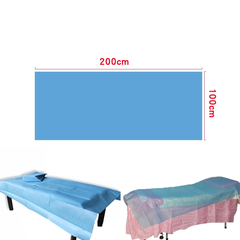 Disposable Surgical Drapes Surgical Sheet Blue Surgical Towel Non-woven Sterile Hole Sheet 600*800mm 600*600mm