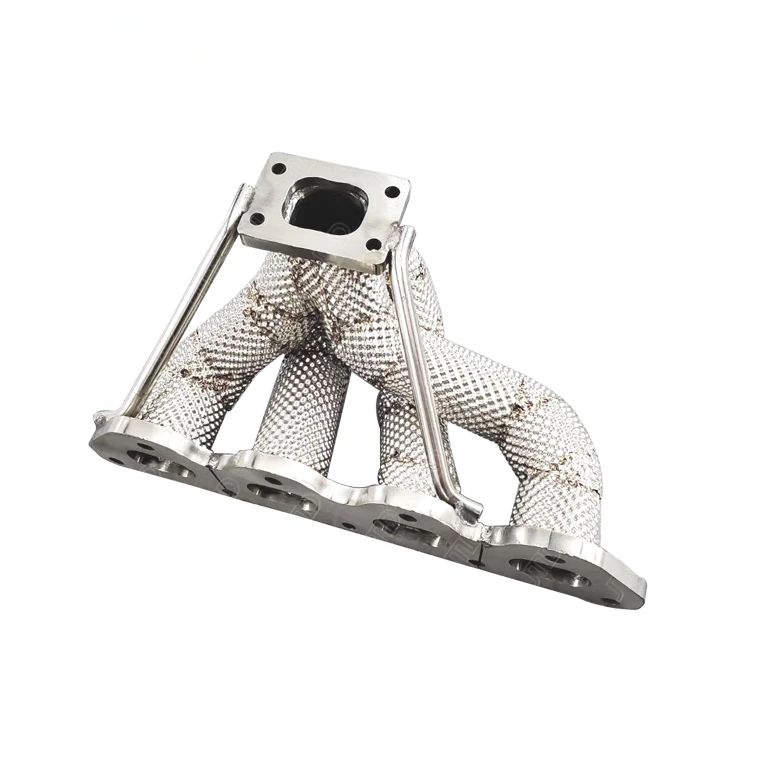 High Flow Stainless Steel Heat Insulation Exhaust Turbo Manifold