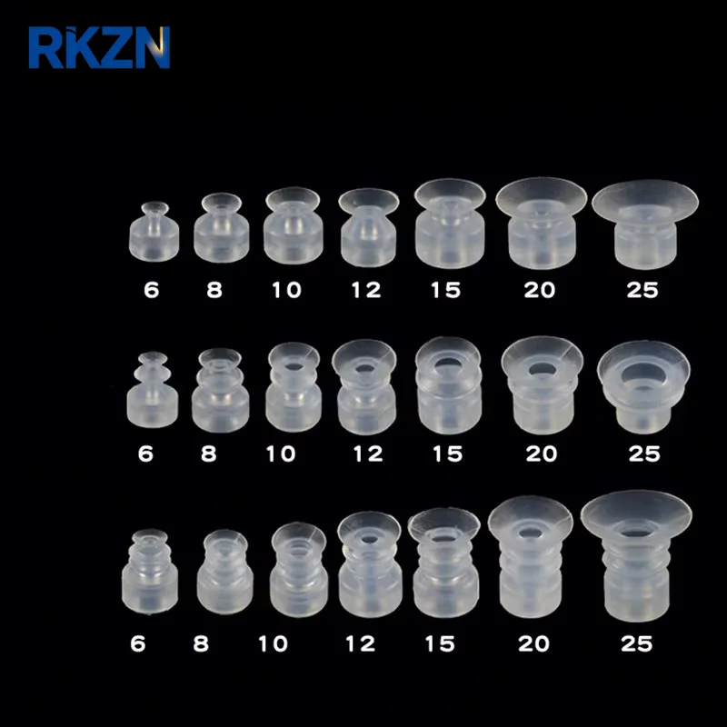 SP/DP Series Large‑Head Vacuum Suction Cups, Silicone Single & Double Layer Pneumatic Cups for Robot Arm Manipulator