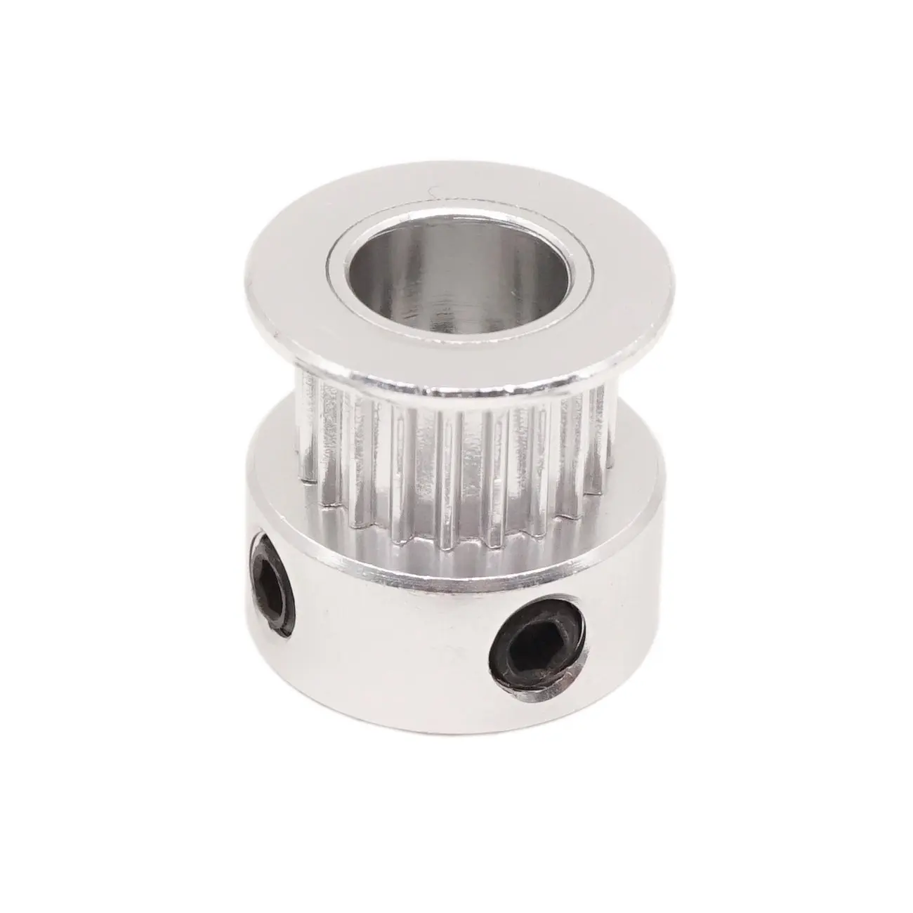 2/5 Stück GT2 Riemenscheibe, 20 Zähne, 5 mm Bohrung, 6 mm Breite, 20 Zähne, Zahnriemenscheibe, Aluminium für 3D-Drucker – Detail 9