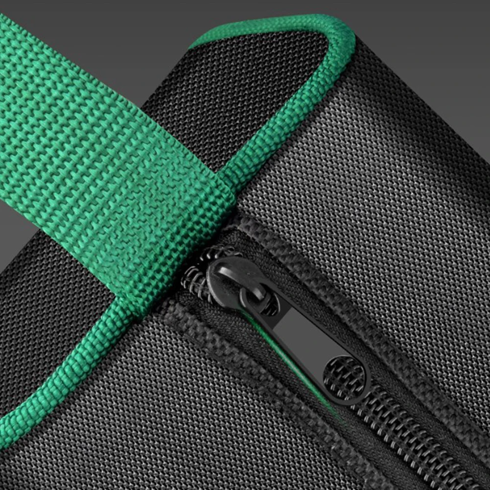 電気技師ツールボックス収納、厚くされたポータブル、多機能ツールポーチ、金属キャンバス、防水ツールボックス、便利屋、修理