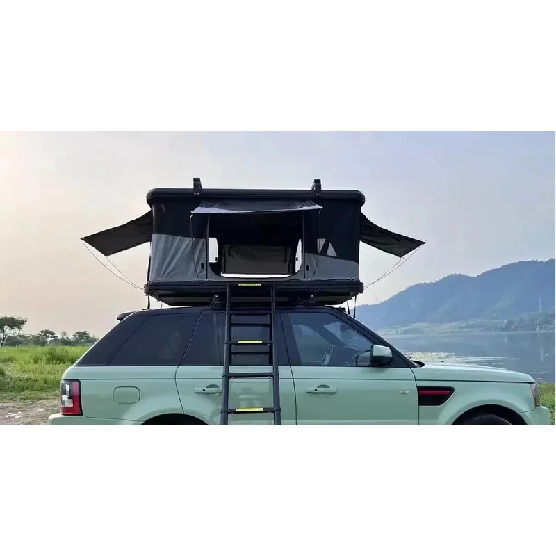 

Outdoor Automatic 4 Person Camping Car Rooftop Aluminum Roof Top Hard Shell Off Road Tent