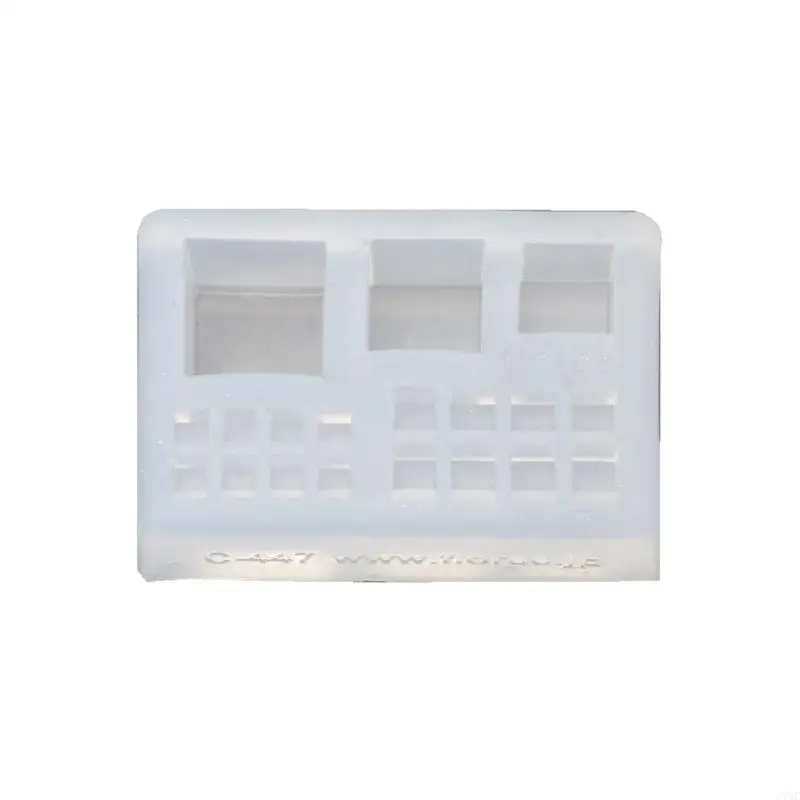 U75C Mini Size Cubic Square Resin Jewelry Mold Earring Necklace Jewelry Making Tools