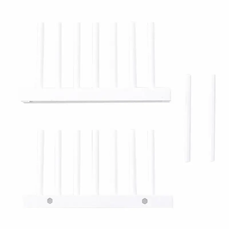 

Detachable Dish Storage Organizer Rack Plate Holder for Cabinet Upright Vertical Storage Rack for Kitchen Countertop Cabinet