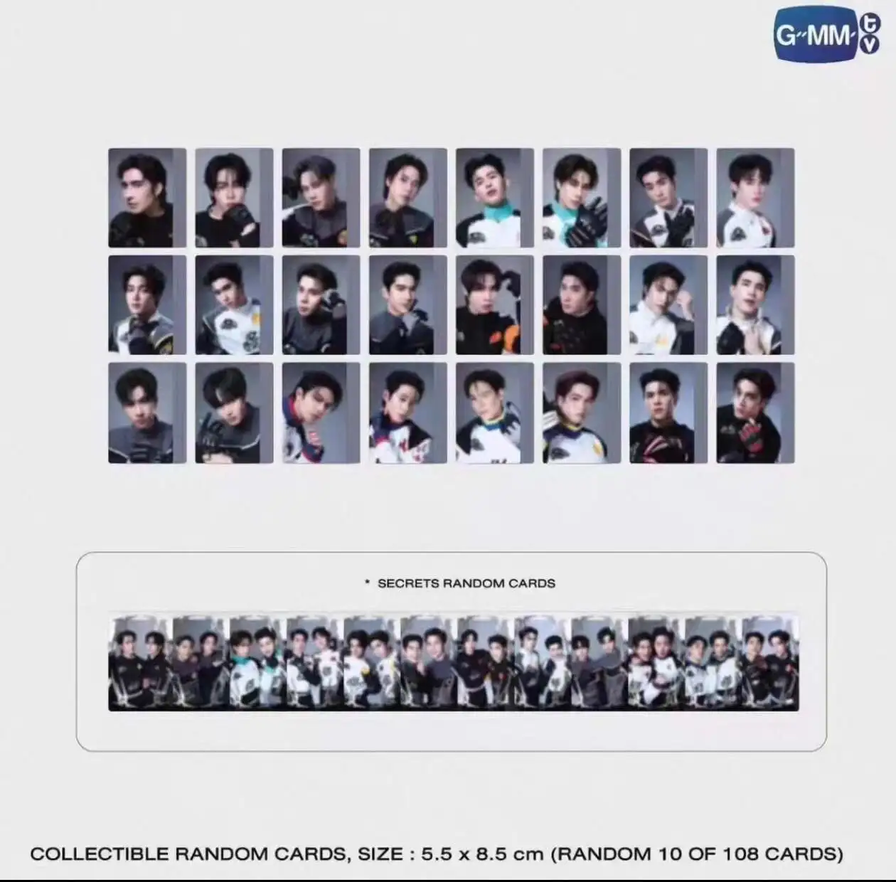 

2026 Official Gmmtv Thai Star Williamest Pondphuwin Joongdunk Jimmysea First Khaotung Lol Heart Race Collectible Card