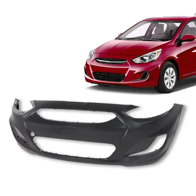 

Front Bumper Cover NEW Fit For 2014 2015 2016 2017 Hyundai Accent Sedan + Hatchback United States