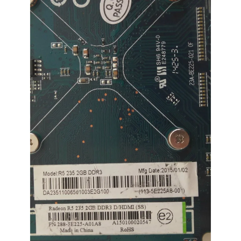 Video Card For R5 235 2GB DDR3 288-5E225-A01A8 Tested OK