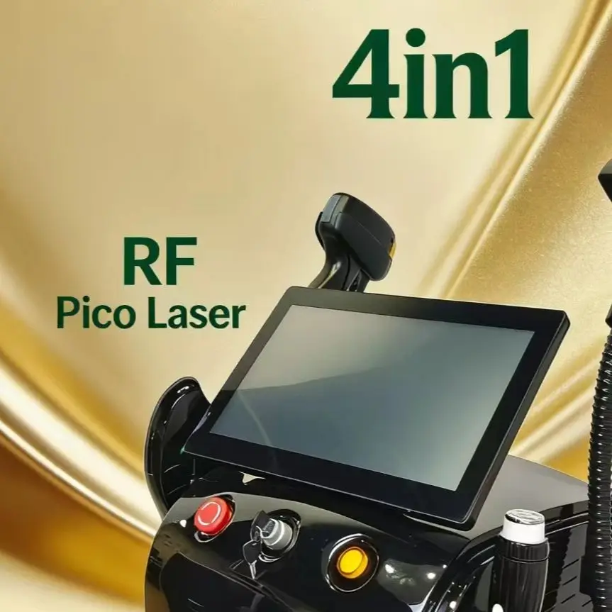 

Многофункциональный косметологический аппарат 4-в-1: диодный лазер, пикосекундный лазер, RF, DPL для салонов красоты – удаление волос, удаление татуировок и лифтинг