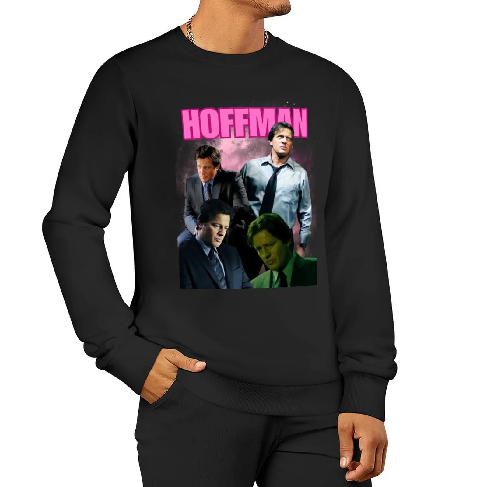 

Mark Hoffman Saw X Pink Design Sweatshirt fashion men aesthetic clothing sweatshirts men