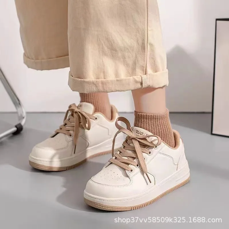 

Thick-soled Canvas Women Shoes 2024 Spring Autumn New Original Retro Sneakers Outdoor Trainers High School Students Style Shoes