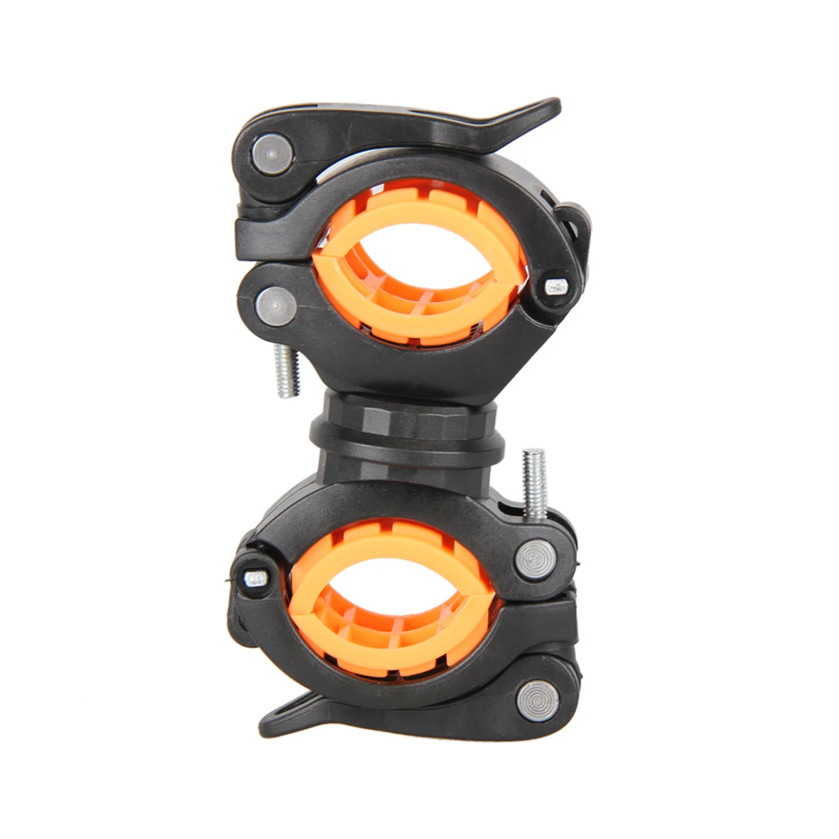 

Anti-skid Versatile Universal 360 Degree Rotating Cycling Handlebar Mount LED Flashlight Clip Clamp Bike Seatpost And Pole Torch