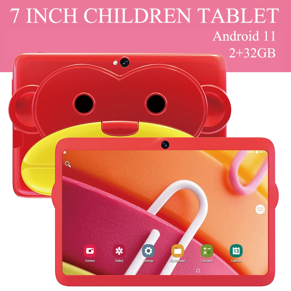 

Learning Tablets for Children 7 Inch Toddler Tablet Kids Tablet Education Toys Gift HD Dual Cameras Android11 32GB