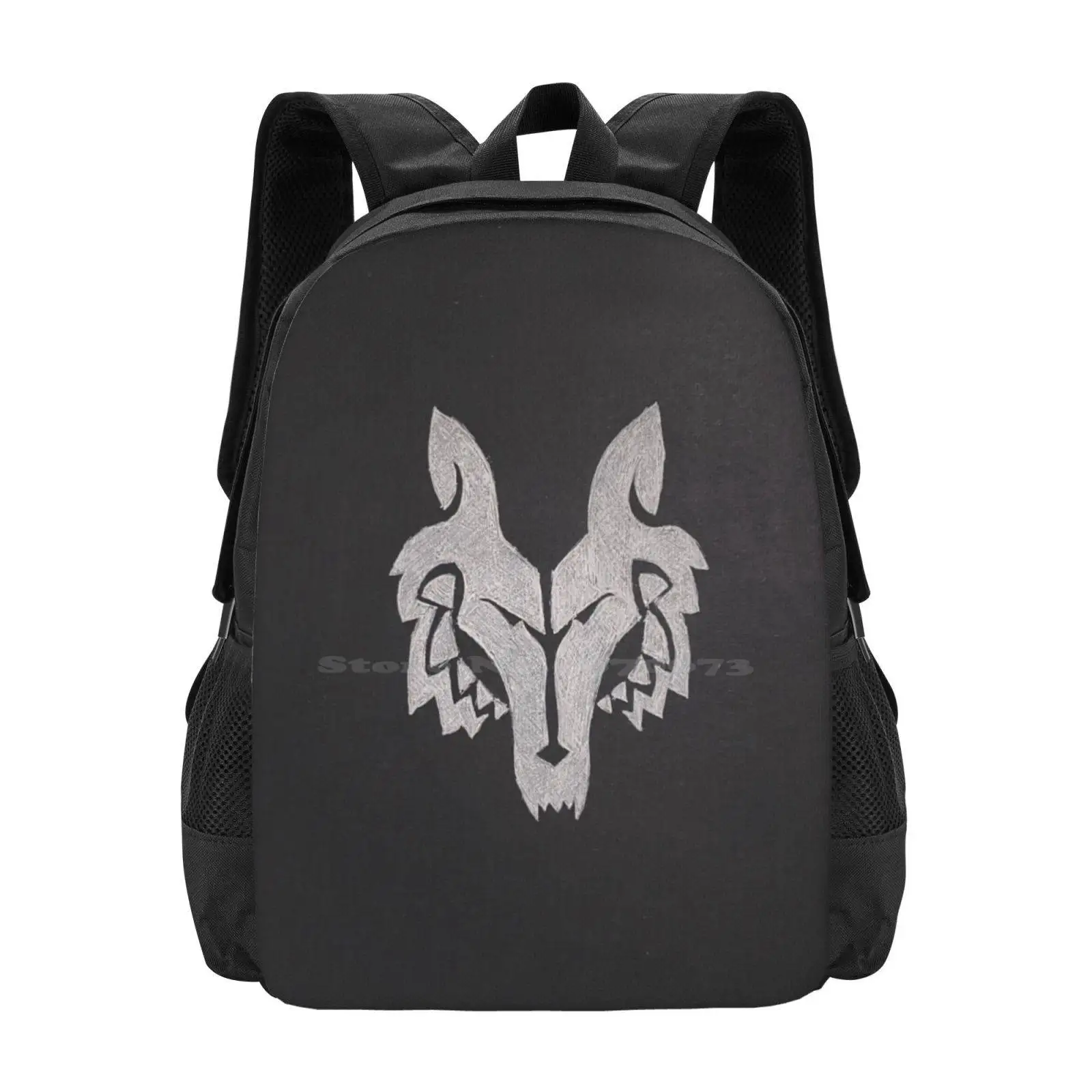 Wlfpck mochila para estudiantes universitarios adolescentes, bolsas de diseño de patrón, paquete de Lobo, The Clone Wars 104Th Battle Republic 104Th clon Trooper