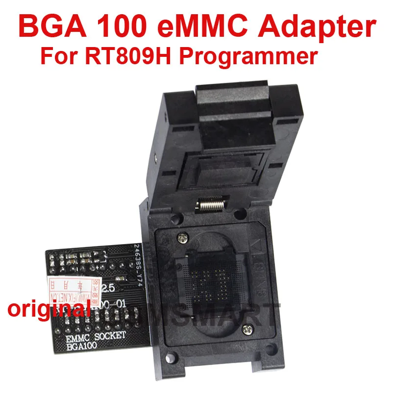 NEW RT809H Programmer BGA100 EMMC Adapter