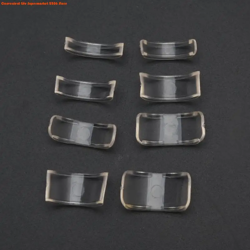 8 Sizes Silicone Invisible Clear Ring Size Adjuster Resizer Loose Rings Reducer Ring Sizer Fit Any Rings Jewelry Tools
