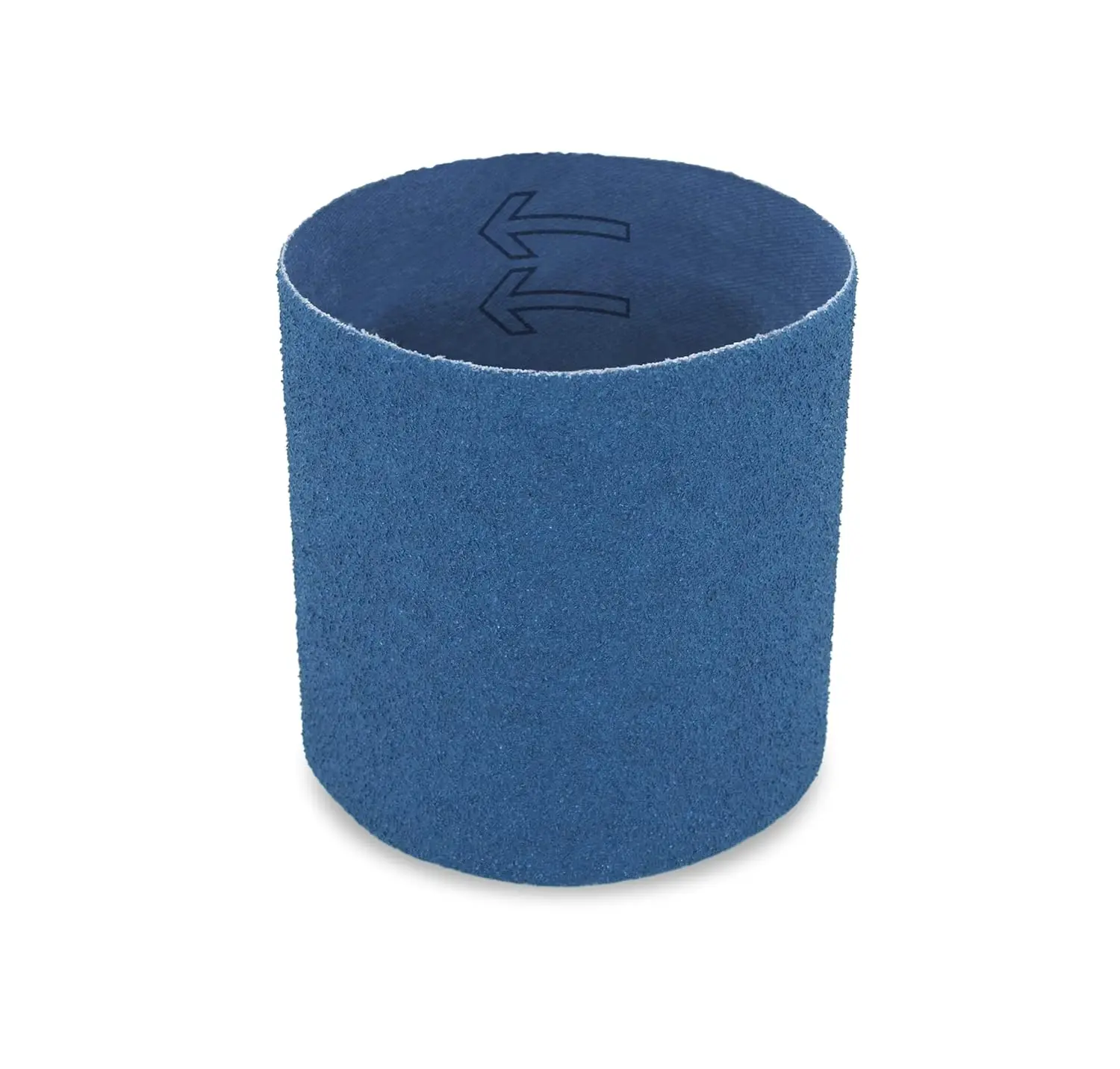 

Zirconium Grinding Belt Sleeve, 40-Grit Metal Grinder Tool, 3.5" Diameter x 4" Wide (Pack of 10) - Made in Germany