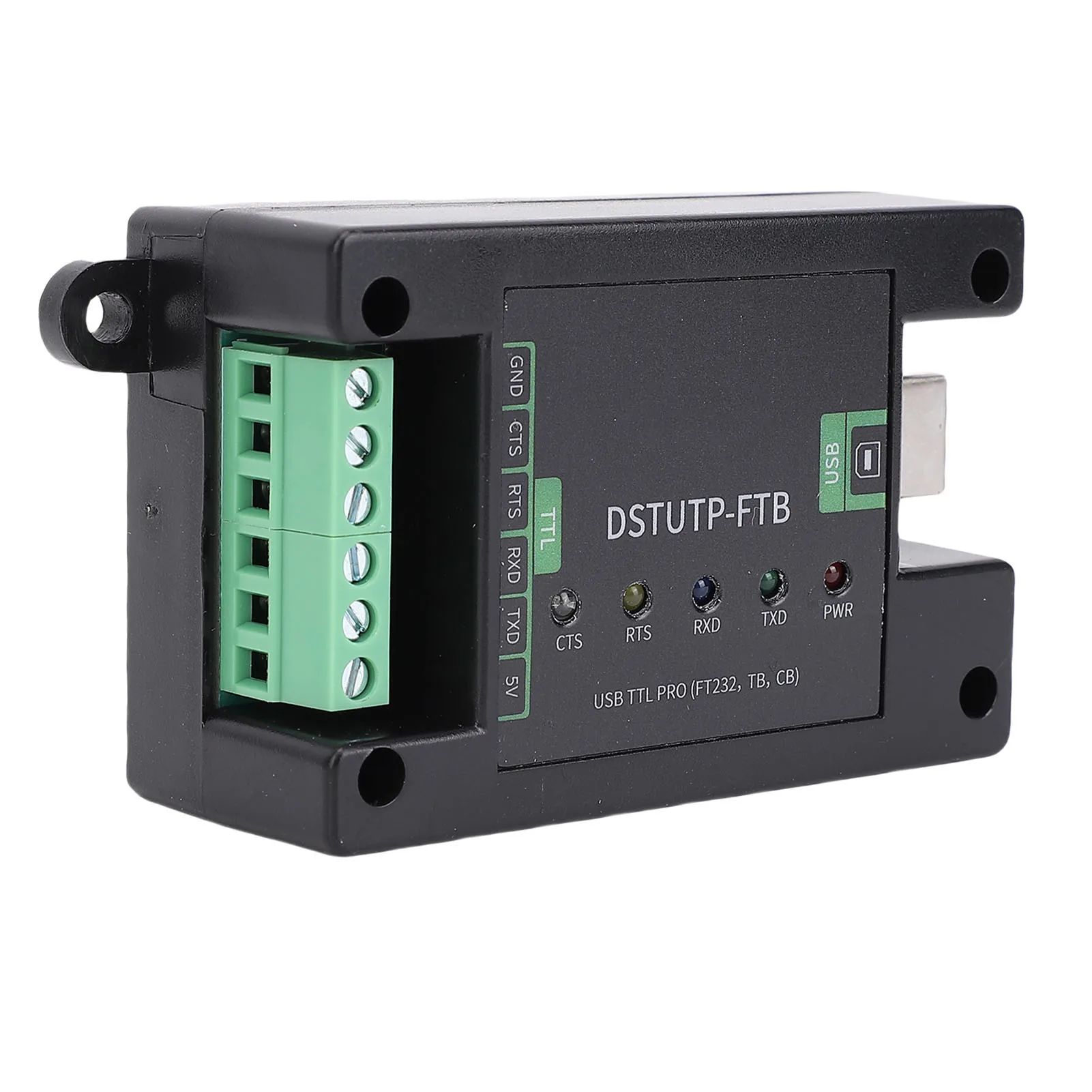 

USB To TTL Converter with FT232 Chip USB To TTL Serial Port Conversion Module Overcurrent Protective USB to TTL Serial Converter