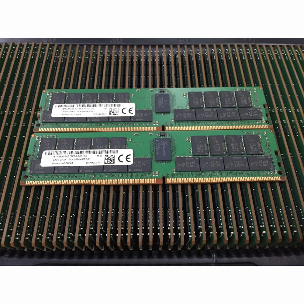 1PCS FusionServer 2288H V5 Server Memory 32G DDR4 2666V ECC REG 32GB RAM Fast Ship High Quality Work Fine