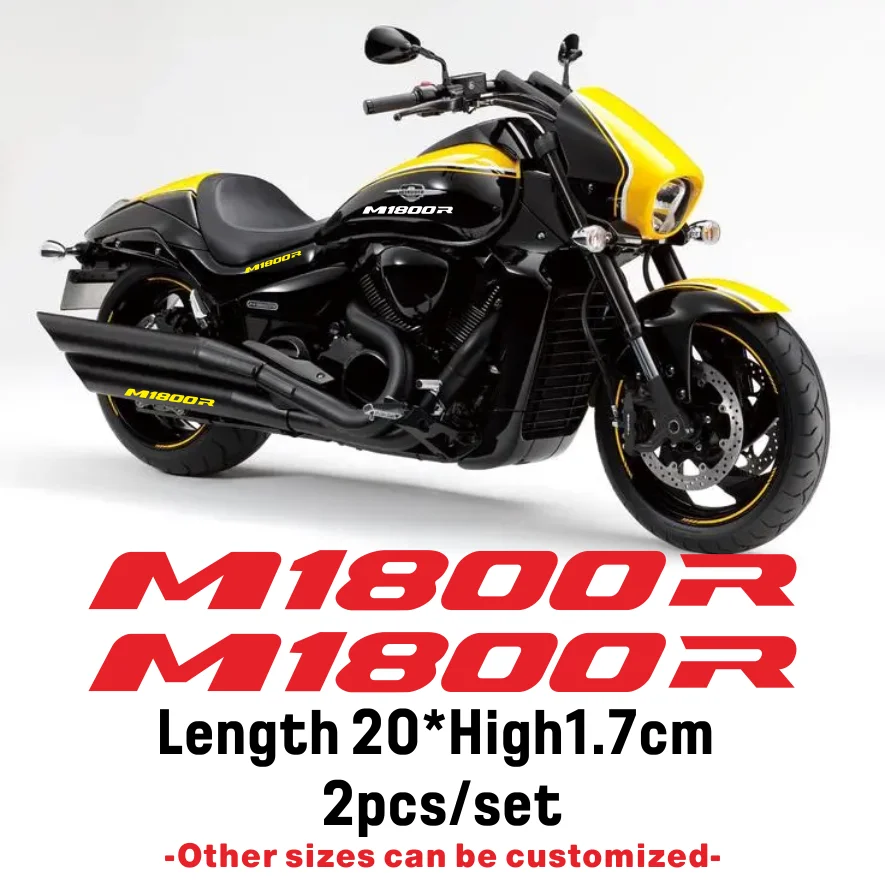 Nowy motocykl odblaskowe koła paliwowe owiewka przenośny bagaż kask naklejki znak naklejki dekoracyjne dla SUZUKI M1800R