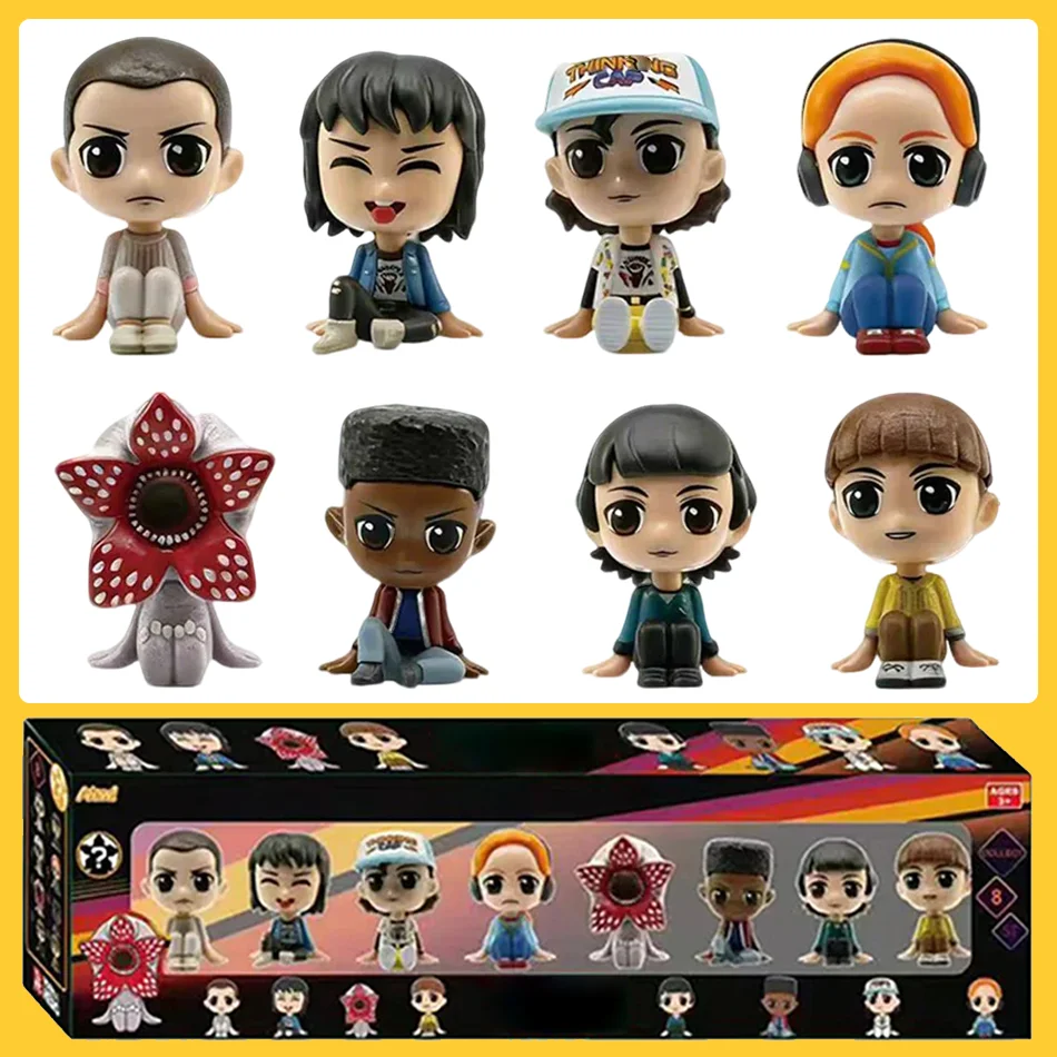 

Hot Selling 8pcs Anime Character Action Figure Set Window Box Packaging Collectible Figurines Perfect Surprise Gift