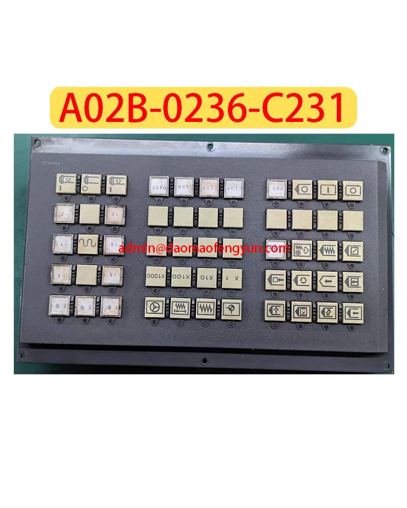 

Оригинальная б/у панель оператора A02B-0236-C231 с платой ввода-вывода A02B 0236 C231, быстрая доставка.