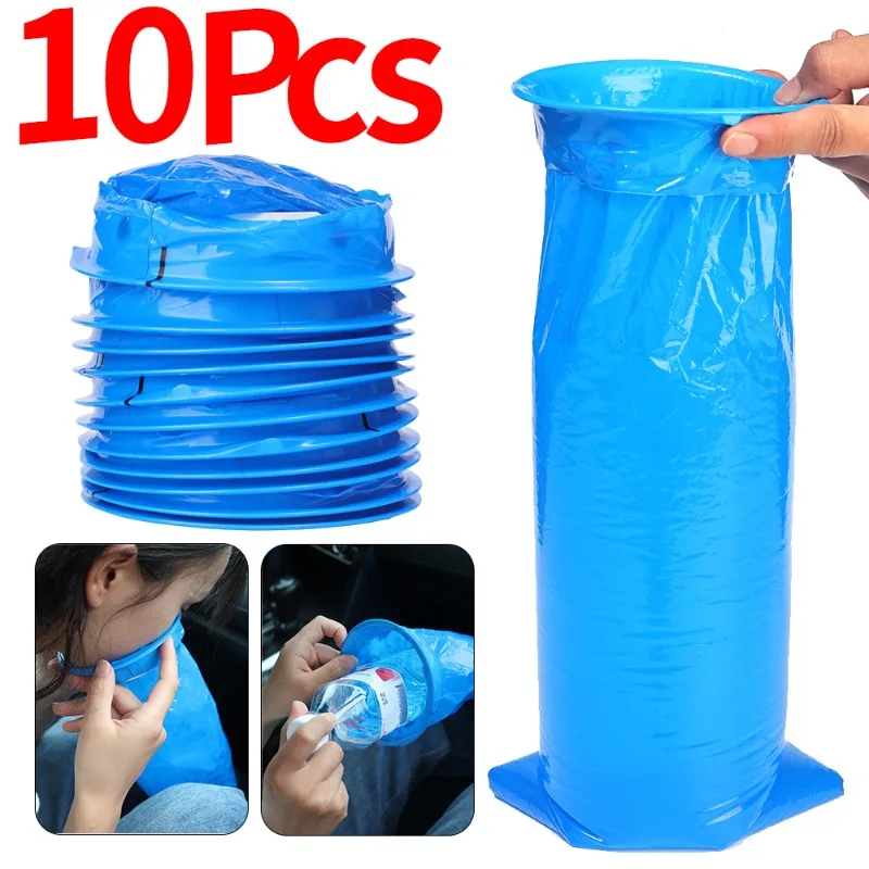 

1000ML Car Disposable Vomit Cleaning Bags Portable Travel Car Airplane Motion Sickness Nausea Vomit Eco-Friendly Plastic Bag