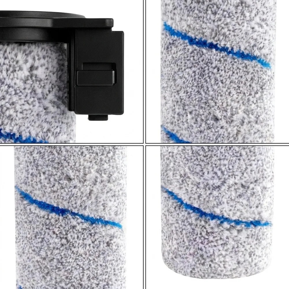 Durable= Fiber Roller Brush Set For Rowenta=X-Clean=2 X-Clean=4 Vacuums Easy Install Deep Cleaning Accessory Replacement Part