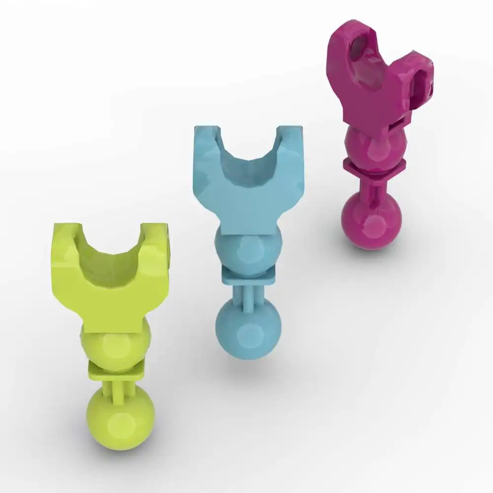 MOC 10PCS Stacking  90609 With Ball Joint Brick Factory Arm Substitutable Building Block Funny Toys Adults Boys Holiday Gift