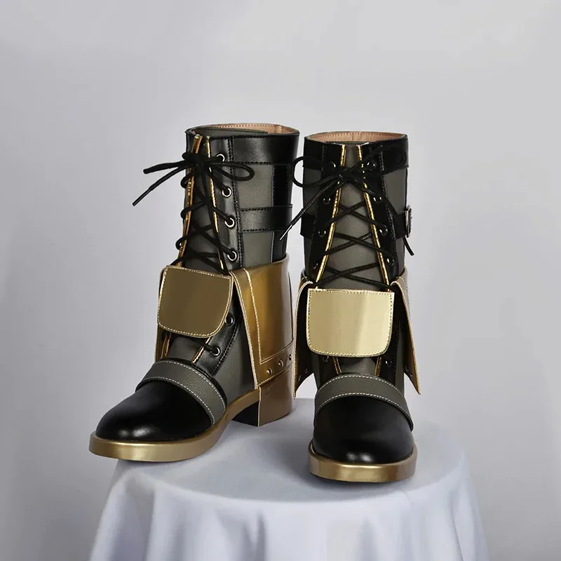 زي جينشين مع قبعة مجموعة كاملة من الملابس، أحذية فريمينيت التأثيرية، بدلة ألعاب أنمي، ملابس لعب الأدوار، لخ.