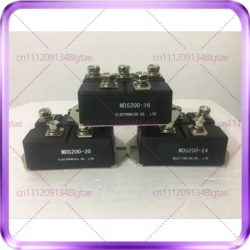 New For Silingi MDS200-16 MDS200-20 MDS200-24 Three-phase rectifier bridge module 200A