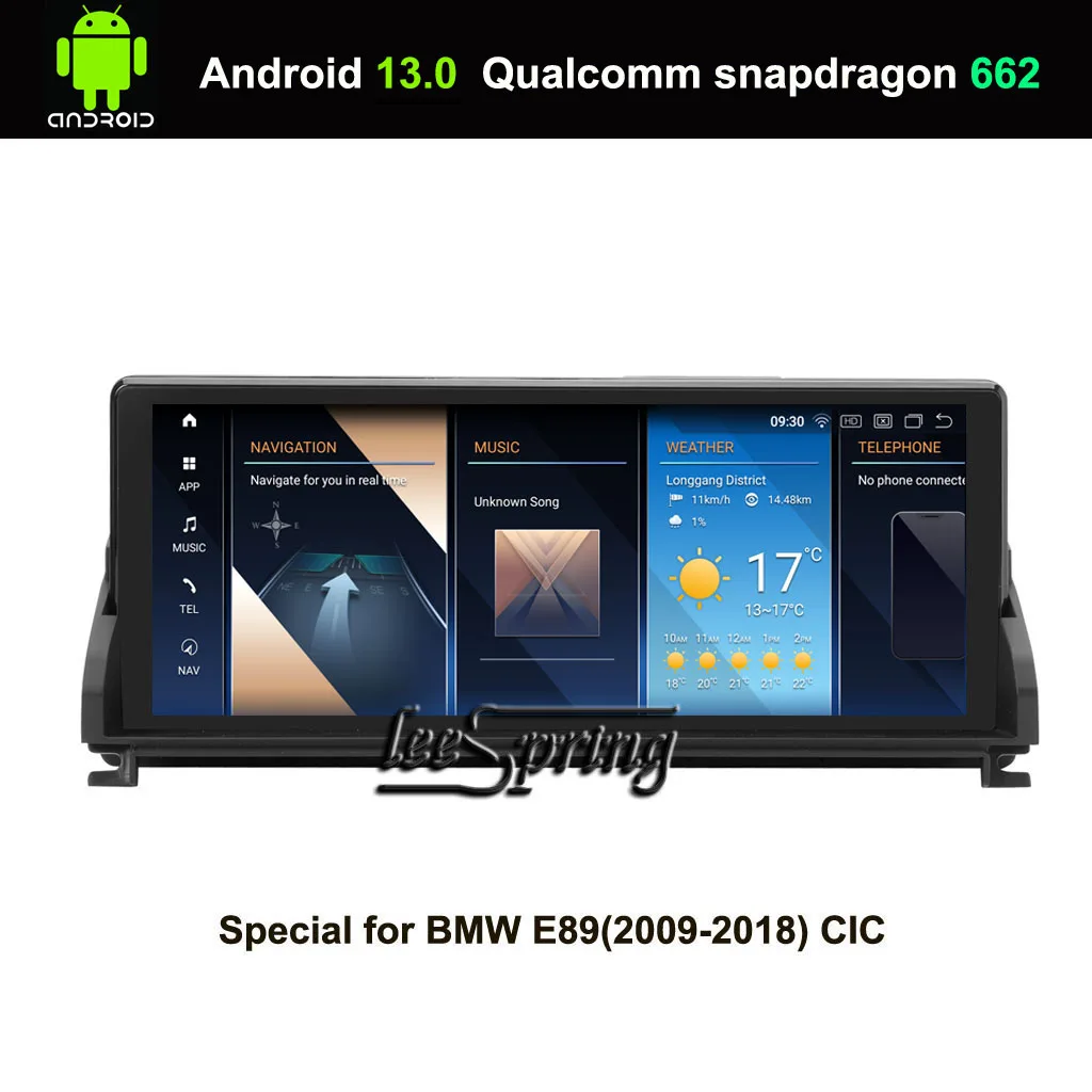 

10.25 inch IPS Screen Android 13 Car multimedia player for BMW Z4 E89 (2009-2018) Original Car CIC System Car GPS navigation