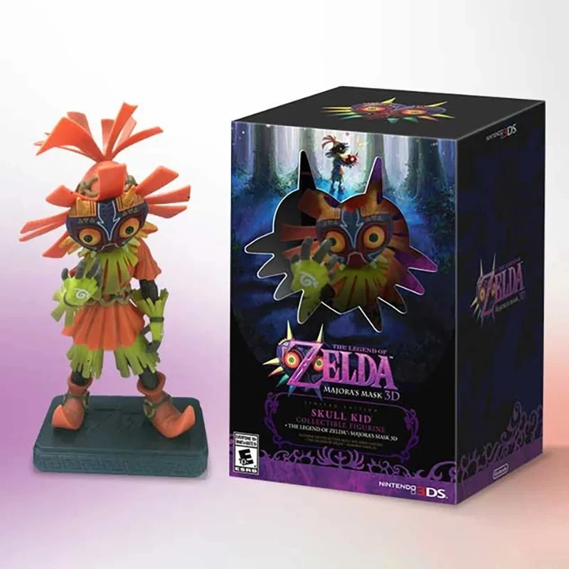 The Legend of Zelda Majoras Mask Link Skull Kid Anime Figure Game Peripheral PVC Action Figurine Collectible Model Doll Toys