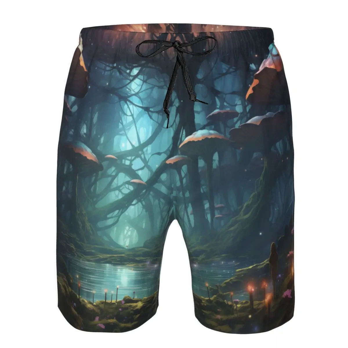 

Men Shorts Sports Athletic Running Sport Fitness Beach Basketball Jogging Man Loose Short Pants Fantasy-anime-style-scene