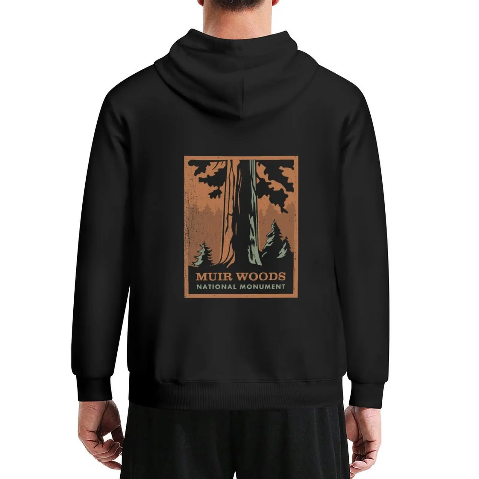 

Muir Woods National Monument San Francisco California Hoodie korean style clothes men wear korean autumn clothes hoodie man