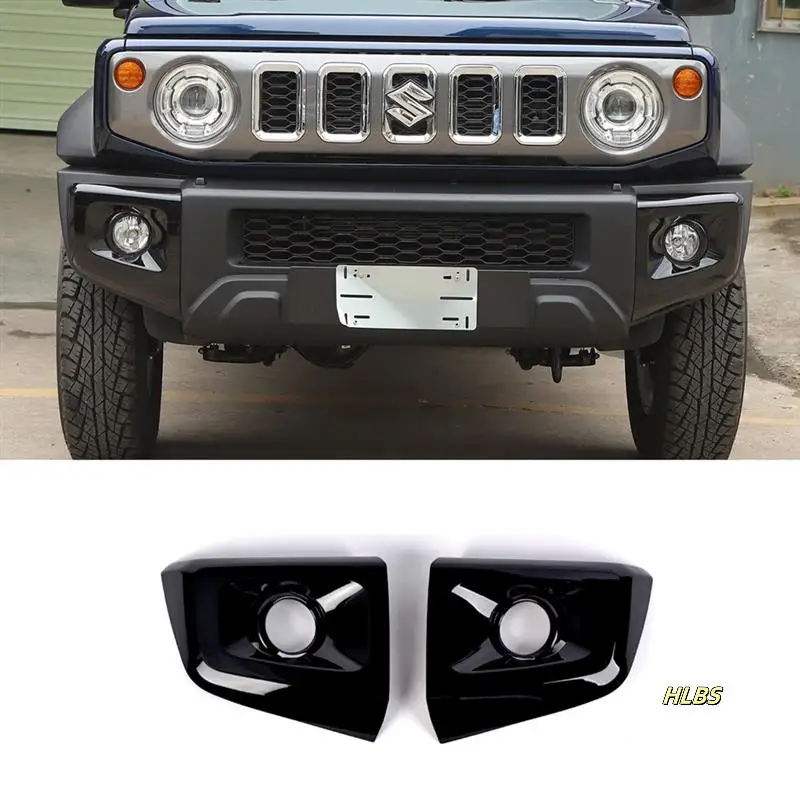 

Front Bumper Corners Fog Lights Lamp Cover Trim For Suzuki Jimny 2019-2024 Accessories