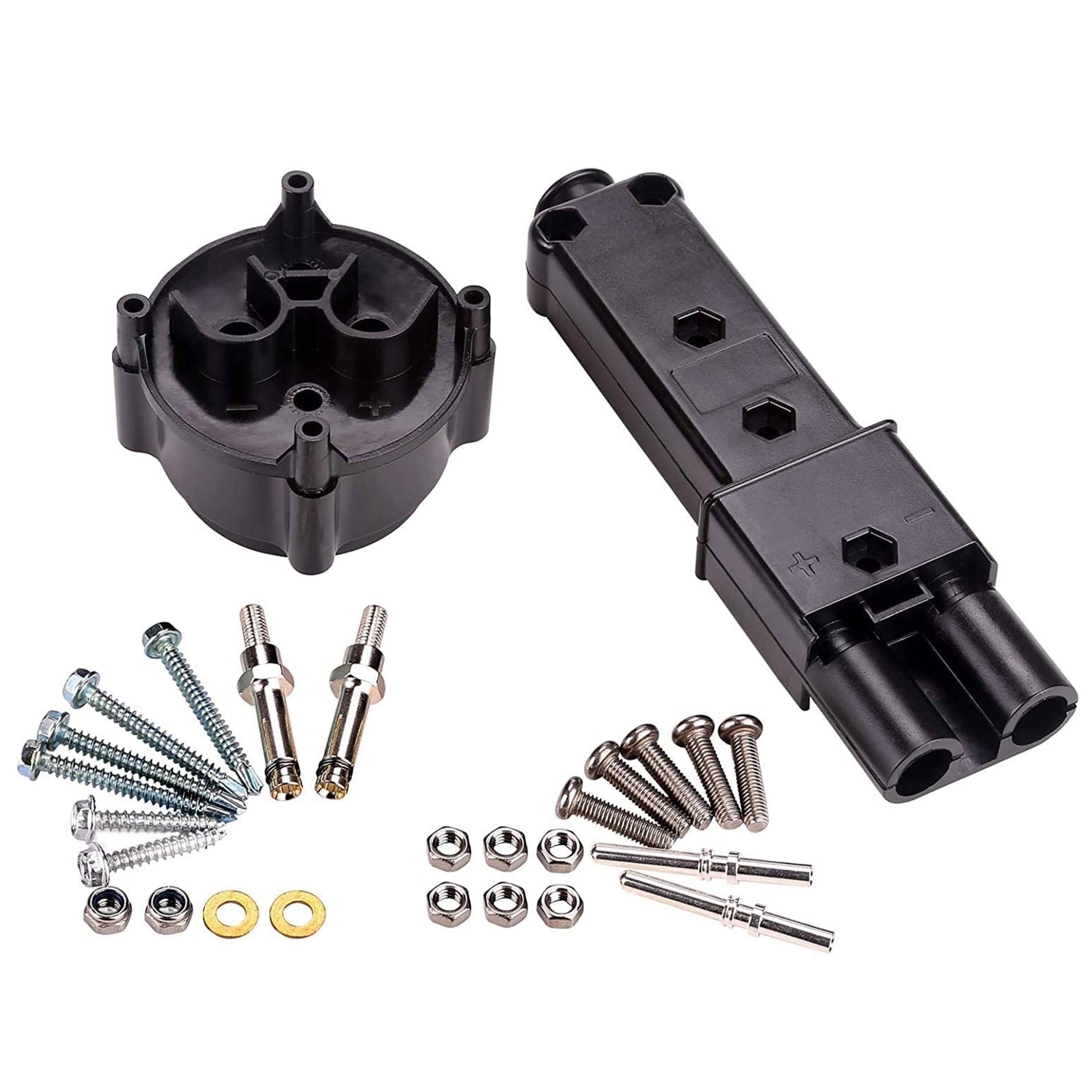 48 Volt DC Charger Grip Plug and Socket Kit for Yamaha G19 and G22 Electric Golf Carts, OEM# JR1-H235A-00 JR1-H6181-02-00