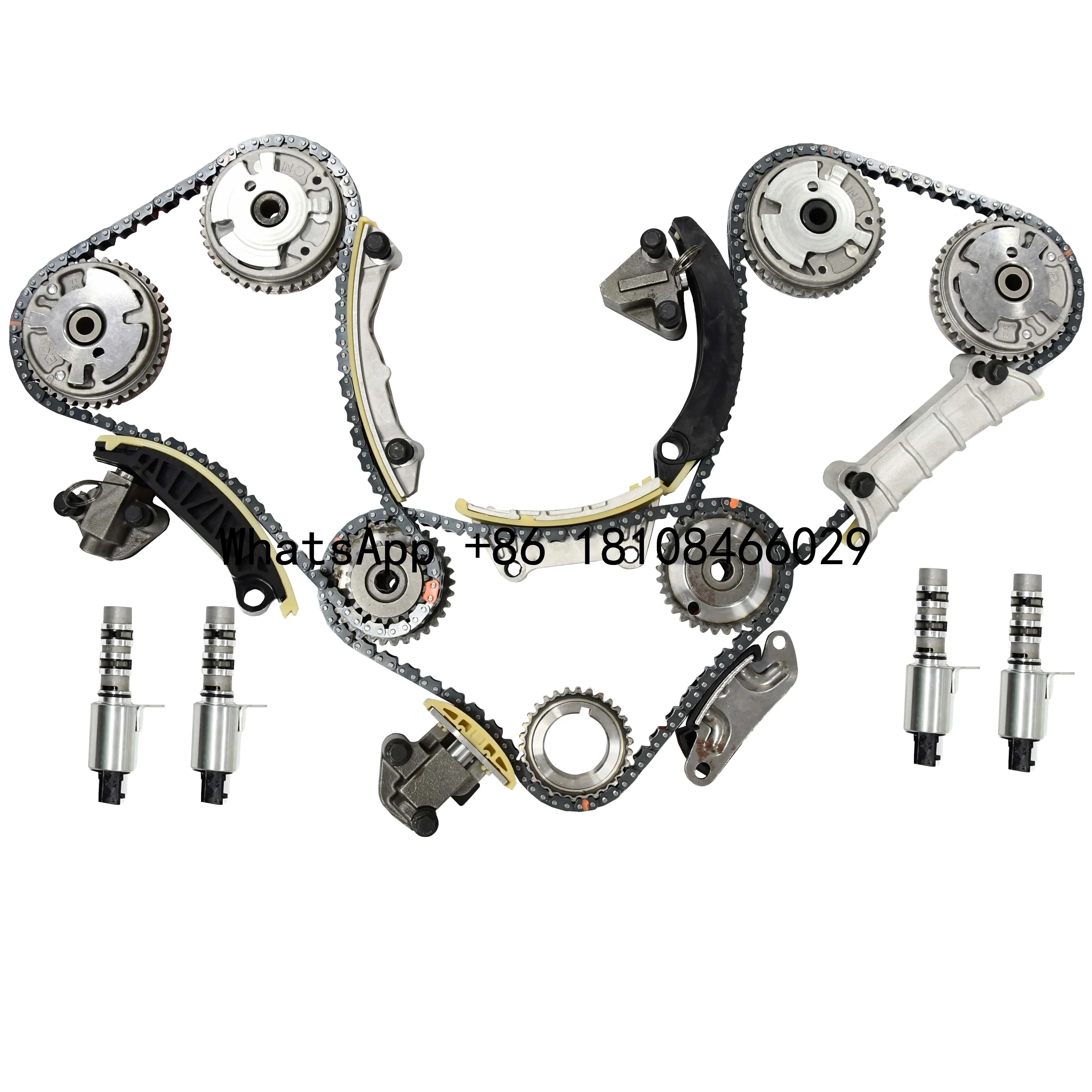 Timing Chain Kit  For CHEVROLET OPEL Pontiac BUICK REVO 105651 Apply Engine A28NER with OE 12616608 12616609 12609260