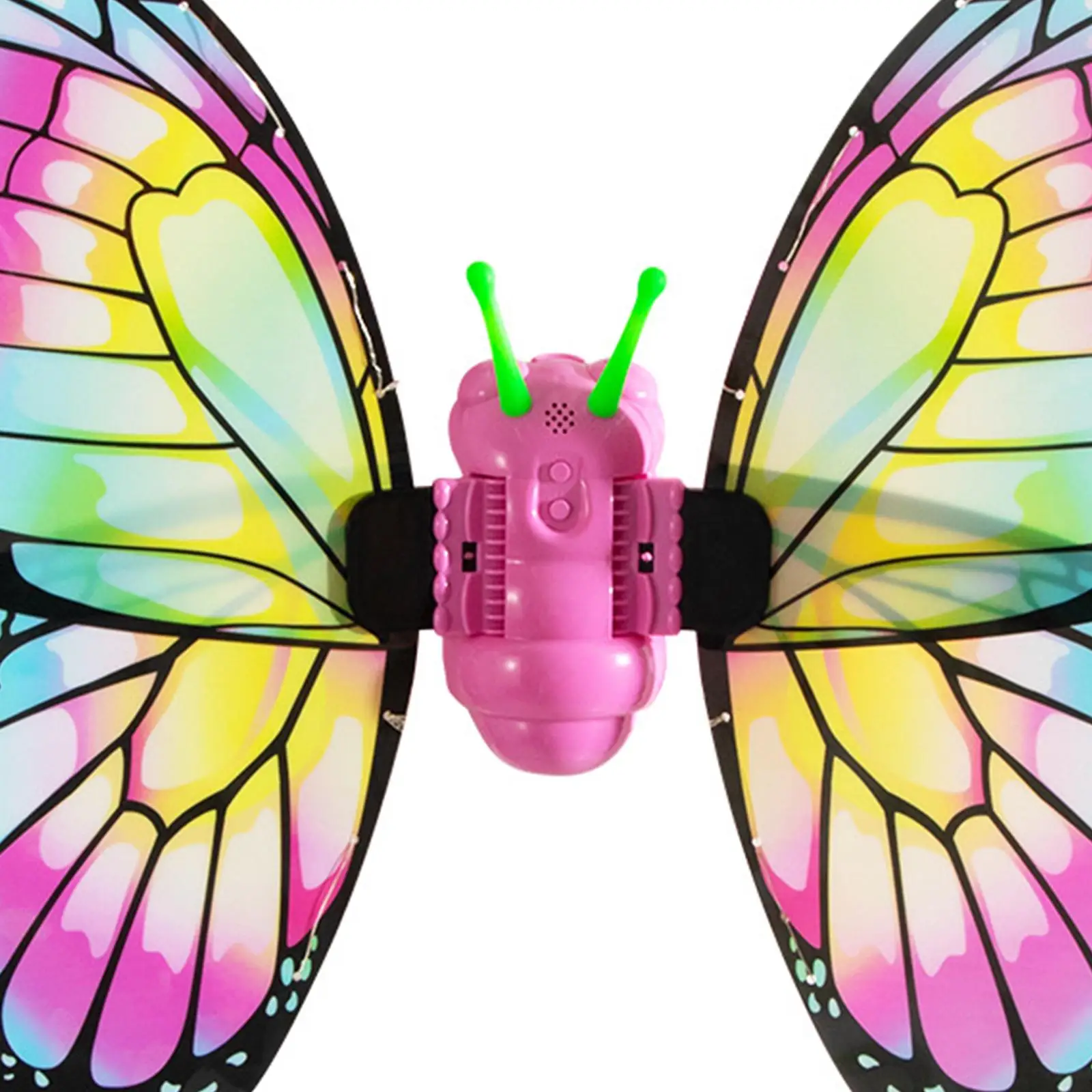 Fee mit LED-Lichtern, Schmetterlings-Kostüm für Mädchen und Jungen, Elfe