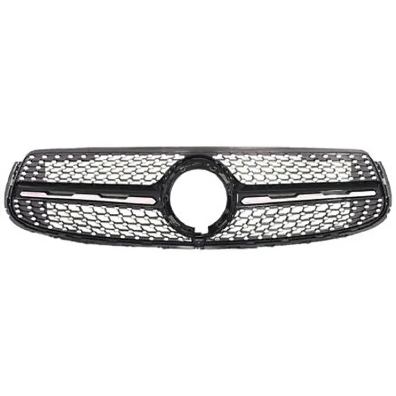 

New Luxury Design Car Accessories Diamond/GTR Black Car Front Bumper Grilles for Class GLC X253 Sports 2020-IN