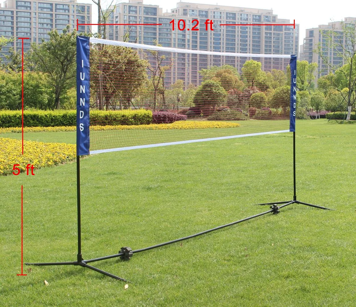 Badminton Net Rack Portable Adjustable Height Badminton stable