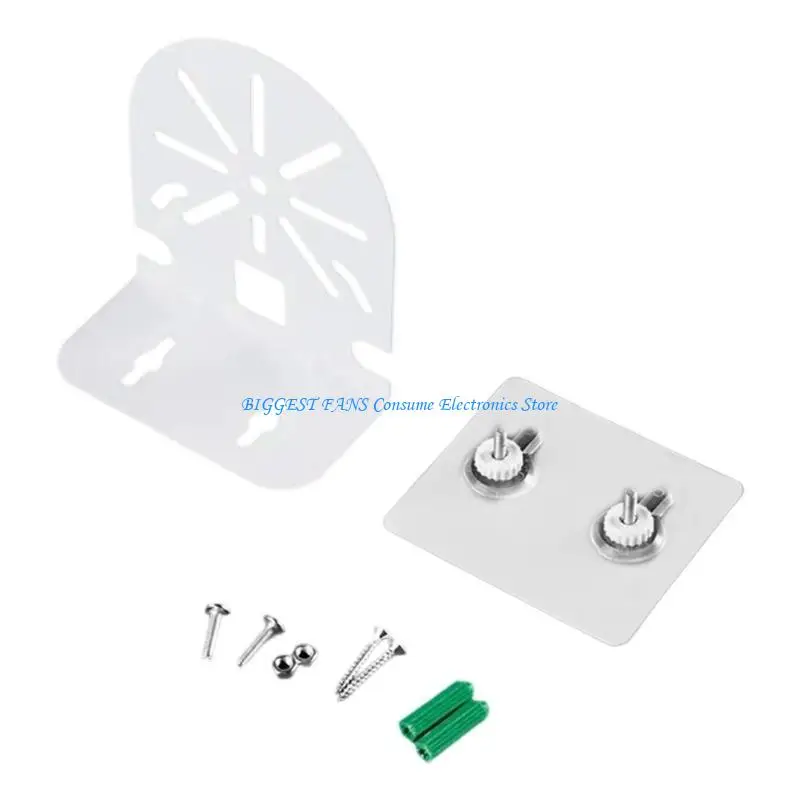  Adjustable Hemispherical CCTV Mount Steel Base Ceiling Wall Compatible Bracket