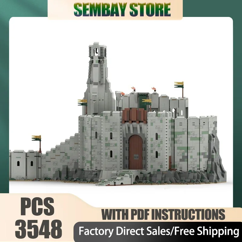 

Magic Rings Model Moc Building Bricks Modular Deep Expansion Fortress Technology Blocks Christmas DIY Toy Construction Gifts