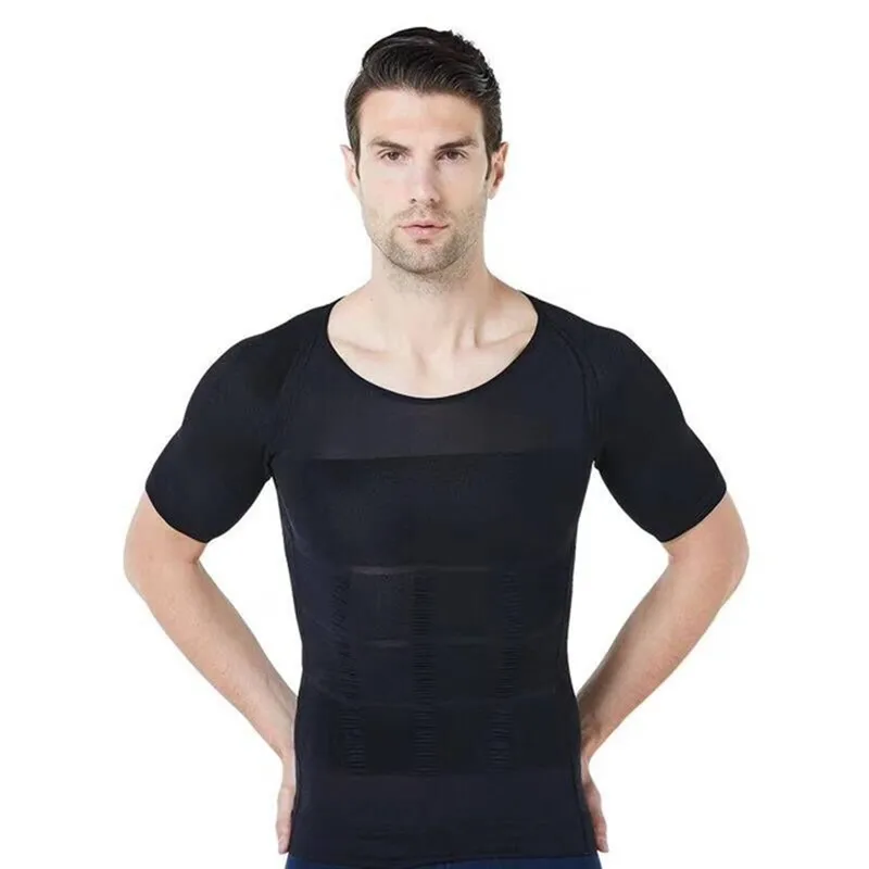 Men Slimming Body Shaper Belly Control Shapewear Shapers Modeling Underwear Waist Trainer Corrective Posture Vest Corset