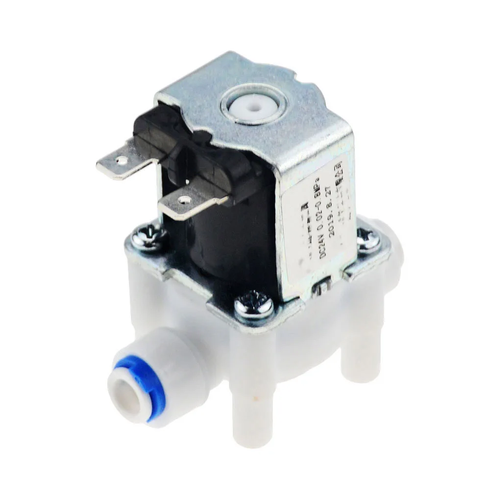 DC 12V  1/4 " 12V 24V 220V Normally Closed Electric Solenoid Valve Magnetic Water Inlet Flow SwitchMagnetic Controller Dispenser