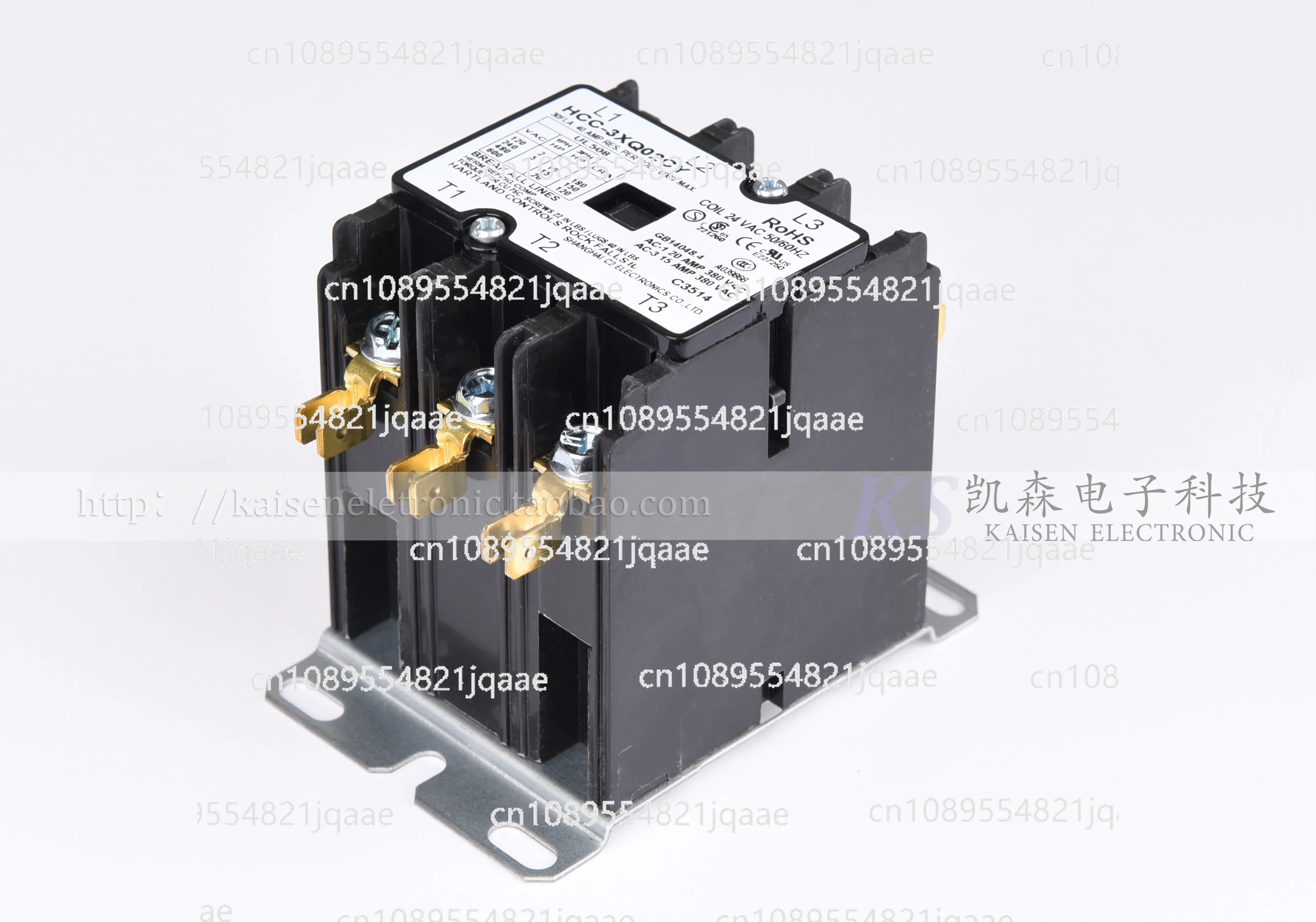 

24VAC 30A HCC-3XQ02CY HCCY3XQ02CY central air conditioner three-phase AC contactor