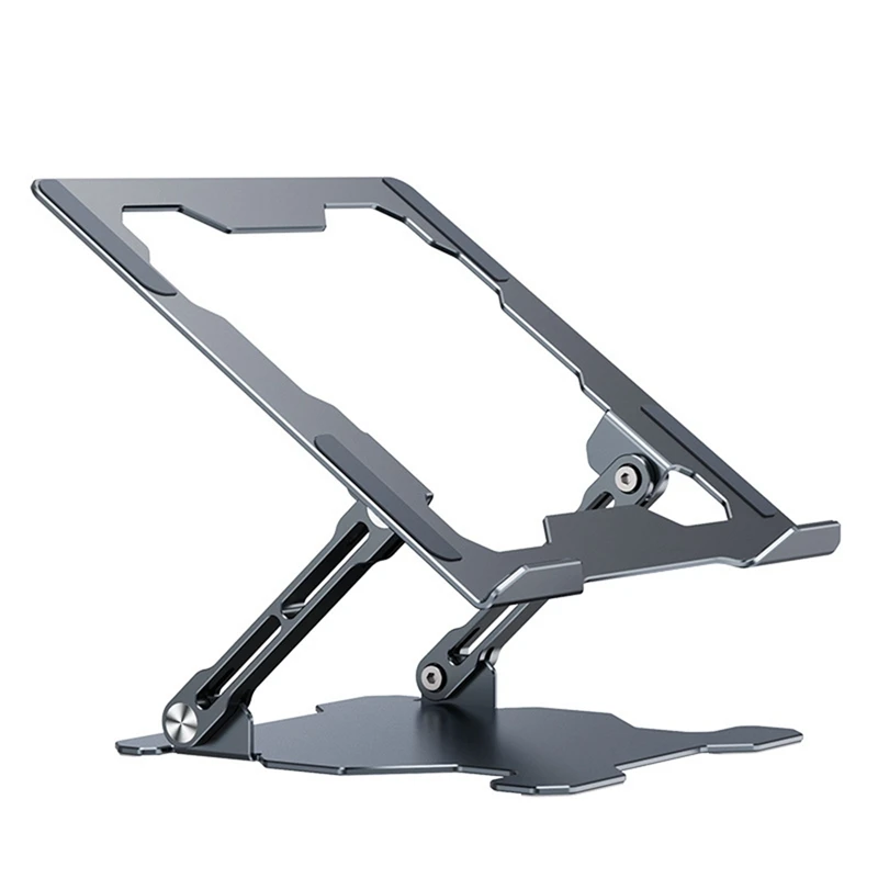 

Laptop Stand, Hollow Aluminum Alloy Cooling Stand, Ergonomic Laptop Lift, Multi-Size Compatible