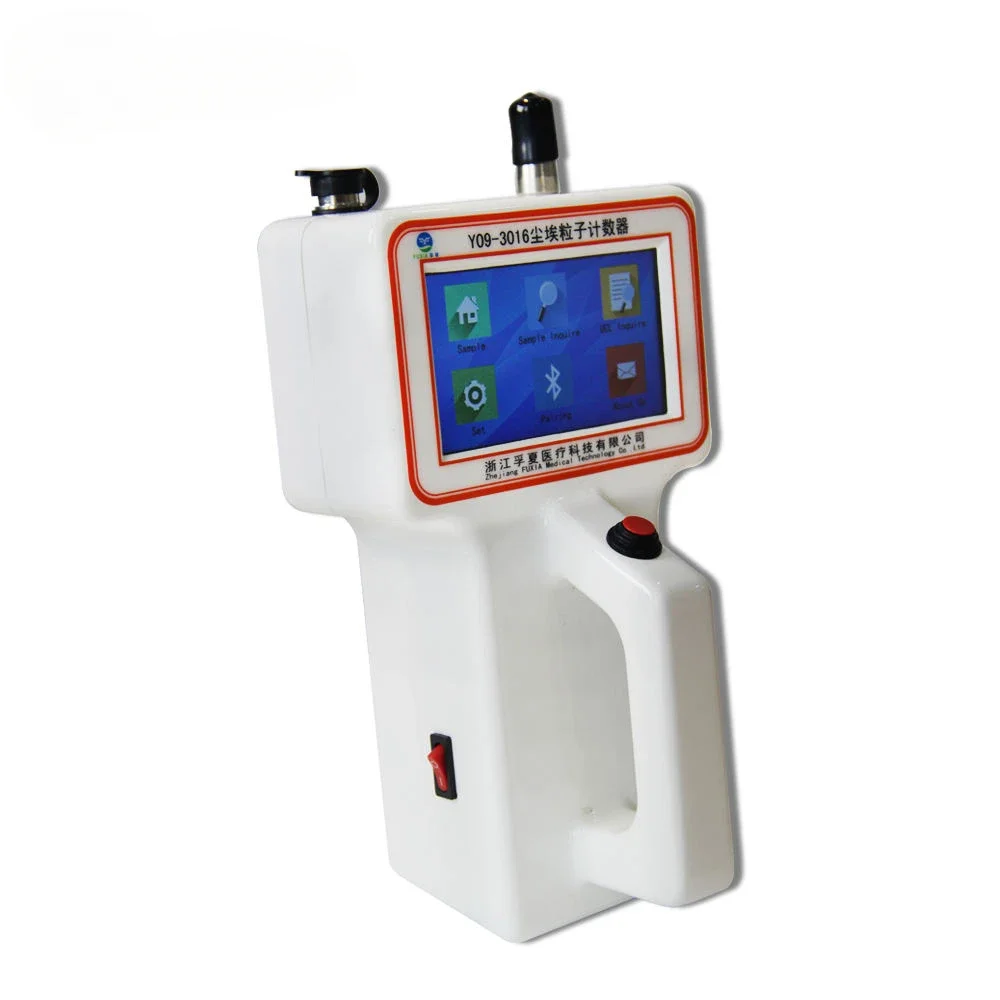 Hand-Held Air Dust Particle Counter Veterinary Instrument Printer